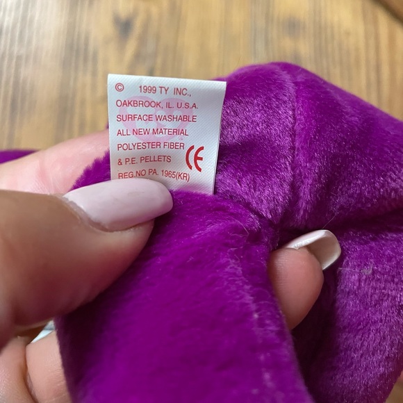 Rare & Retired Millennium Ty Beanie Baby Mint Condition with Errors - Picture 6 of 8